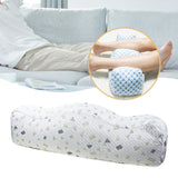 Maxbell recliner Leg Rest Cushion Support W Shape Sturdy Gifts Sofa Footrest Cushion Light Gray