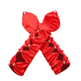 Maxbell Long Opera Party Gloves Women Lady for Masquerade Dinner Dress Evening Party Red