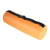 Waist Roll Pillow Compact Waist Support Pillow for Office Gaming Traveling Orange
