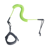 Coiled Surfboard Leash Lightweight Paddle Leash Shortboard Kayak Green