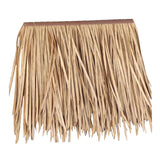 Maxbell Artificial Palm Thatch Roofing Realistic Straw Thatch Roof for Hut Bar Decor Style D
