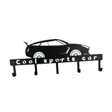 Maxbell Wall Mounted Key Holder Hook Garage Doorway Hat Multifunctional Kitchen Hook car