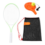 Maxbell Youth Tennis Racket Set Tool Exercise Solo Tennis Training Kit Park Backyard green