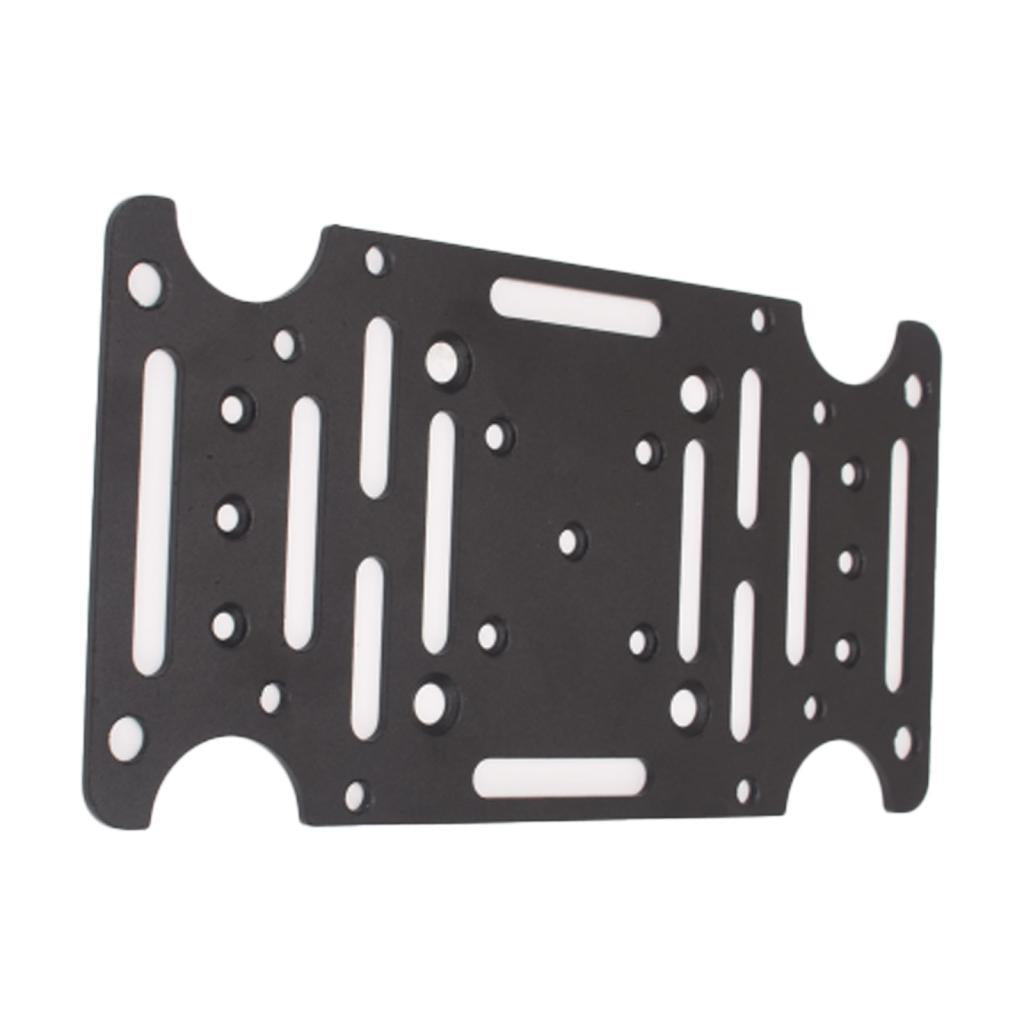 Maxbell Mailbox Mounting Bracket Heavy Duty Easy to Install Metal Accessory Hardware