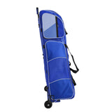 Maxbell Rolling Fencing Bag Storage Bag Travel Bag for Fencing Training Fencers Foil blue