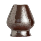 Maxbell Porcelain Chasen Holder Chasen Stand Tea Whisk Holder for Office Dining Room Red Copper