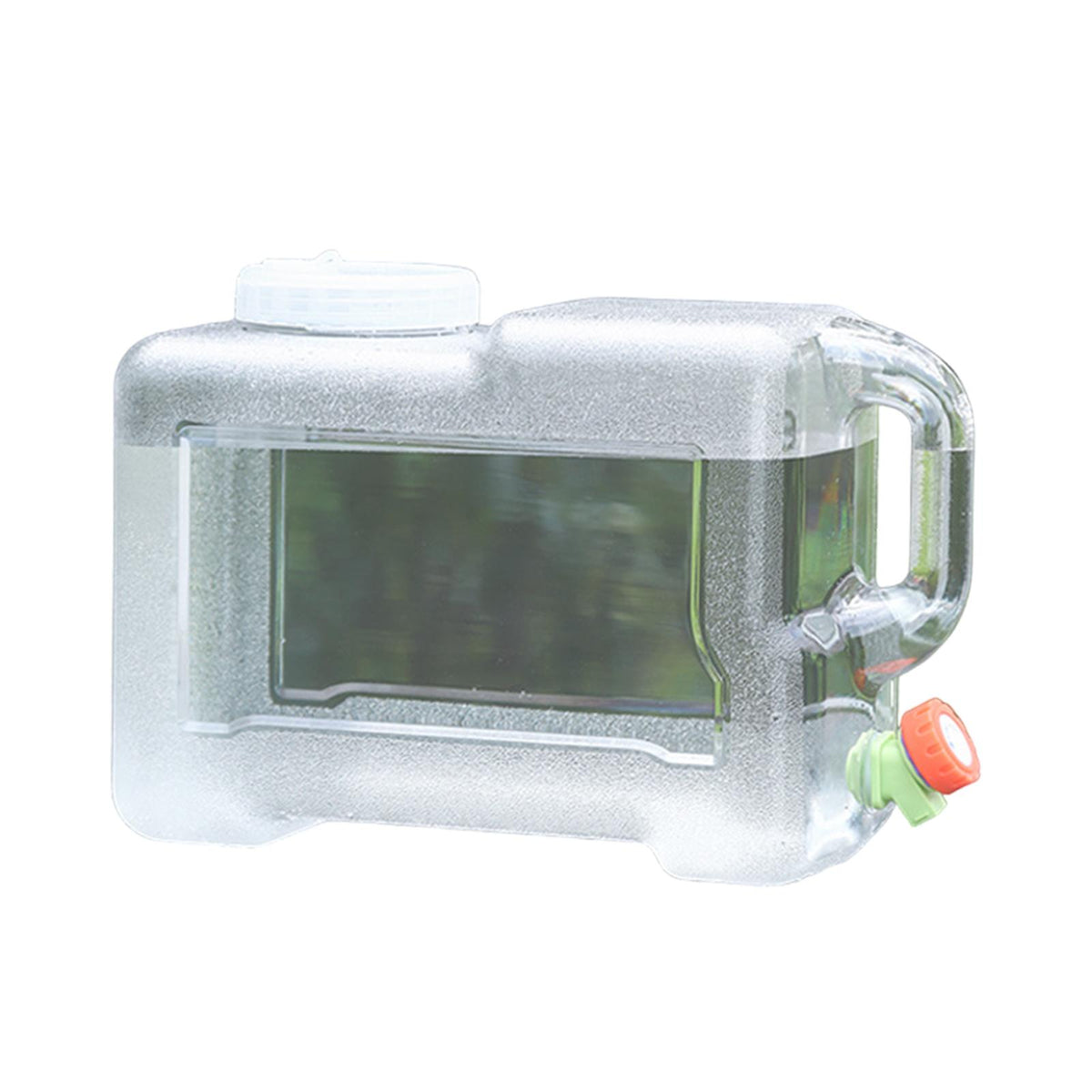 Maxbell Water Container Clear Jug Water Bucket for Emergency Backpacking Handwashing 12L