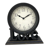 Maxbell Desk Clock European Style Classic Decorative Retro for Table Kitchen Bedside Style A