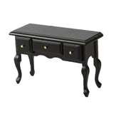 Maxbell 1:12 Wooden Writing Desk Model Craft for DIY Scenery DIY Projects Sand Table