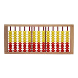 Maxbell Maxbell Abacus Math Toy for Kids Children Counting Abacus Wooden Yellow Red