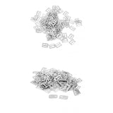 Maxbell 200x Bra Strap Adjustment Sliders Hooks Fig 9-Shaped Lingerie Sewing Fastener