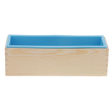 Maxbell Maxbell Rectangular Soap Silicone Loaf Mold With Wood Box For Soap Making Supplies