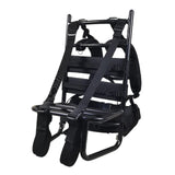 Maxbell Heavy Carrying Backpack Frame Rucksack for Hiking Outdoor Activities Hunting black