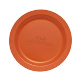 Maxbell Camping Plate Easy to Clean Utensils Dinner Plate for Kitchen Fishing Indoor Orange