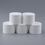 Maxbell Maxbell 5Pcs Empty Plastic Cosmetic Cream Jars Pots Refillable Makeup Containers 30g