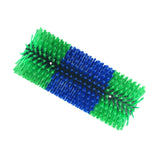 Maxbell Horse Brush Itchin Post Pad Cattle Scratching Brush for Fence Garden Outdoor Green No Screws