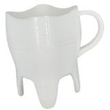 Maxbell 2x1x Dental Tooth Shaped Novelty Gift ABS Coffee Cup for Home Restaurant