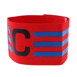 Maxbell Football Soccer Sports Arm Adjustable Bands Captain Armband #2 red - Aladdin Shoppers