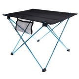 Maxbell Maxbell Aluminium Alloy Camping Folding Table Tavel Picnic Portable Desk Blue