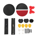 Maxbell 2xDIY PU Leather Bag Making Kit Handmade for Beginners Crafts DIY Shoulder Bag With Bow