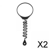 Maxbell 2xFuel Gas Cap Retaining Strap Ring for Volvo XC70 C70 S40 S60 V90 XC90 (70mm)
