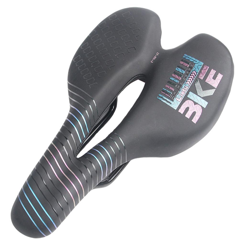 Maxbell Maxbell Shockproof Bike Saddle Bicycle Seat Memory Foam Road Bike Unisex with light