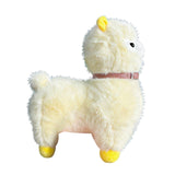 Maxbell Alpaca Stuffed Toy Room Decor Collectible Doll for Teens Children Boys Girls Yellow