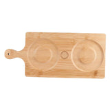 Maxbell Margarita Salt Rimmer Wood for Sugar Drinks Glass Rimmer for Bar Home Hotel