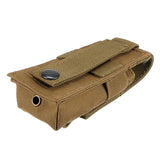 Maxbell Tactical Military Flashlight Torch Belt Holster Holder Pouch Khaki - Aladdin Shoppers