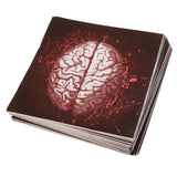 Maxbell 20pcs Disposable Bloody Brain Paper Napkin Halloween Tableware Napkin