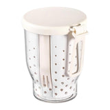 Maxbell Fruit Salad Storage Cup Portable Reusable Fruit Cup for Travel Lunch Cereal