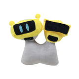 Maxbell Plush Toy Cute Soft Plush Movie Doll for Room Decor Collection Ages 3 and up Yellow Grey