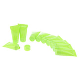 Maxbell Maxbell 10x Empty Cosmetic Tubes Makeup Cream Container Squeeze Bottle 5ml Green