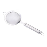 Maxbell Fine Mesh Strainer Kitchen Food Sieve Colander Sifter for Tea Dumpling Flour L 28.2cm Dia 10cm