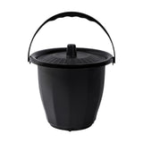 Maxbell Spittoon Chamber Bucket with Lid Handle Chamber Pot for Children Child Elder Without Ring Base