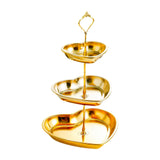 Maxbell Dessert Cupcake Stand Fruit Plate for Dessert Table Decorations Fruits Candy 3 Tier