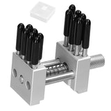Maxbell 304 Stainless Steel Bench Vise Versatile for Metalworking Polishing Workshop