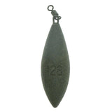 Maxbell Maxbell Lead Fishing Sinker Coated Weights Plummet Lure with Connector Swivel  Green