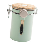 Maxbell 2Pcs Coffee Jar Container Stainless Steel Airtight Canister Kitchen Storage