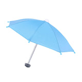 Maxbell 10.6" Umbrella for Camera with Hot Shoe Mount Simple Installation Waterproof Light Blue