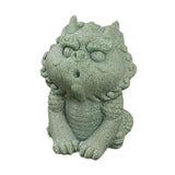 Kirin Statue Home Decor Tea Play Tea Pet Ornament for Tea Table Desk Tearoom Style C