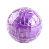 Maxbell 3D Puzzle Game Ball Brain Teaser Puzzles for Teens Boys Girls Ages 5+ Violet