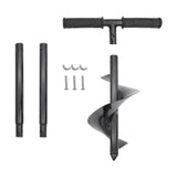 Maxbell Auger Drill Planting Hand Post Hole Digger for Cultivating Fence Borer Patio