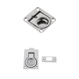Maxbell 2pcs Boat Door Hatch Lift/Pull Ring Slam Latch Marine 316 Stainless Steel