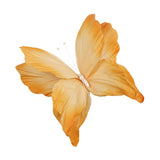 Maxbell Artificial Butterfly Decoration DIY Giant Butterfly for Wedding Bedroom Wall Orange