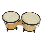 Maxbell 5.5" and 6" Bongo Drum Set Playing Congas Drum for Children Adults Beginners