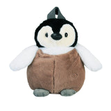 Maxbell Penguin Backpack Stuffed Penguin Doll Bag Travel Bag Fashion Soft for Women