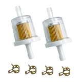Maxbell 2x Fuel Strainer Kit Fits 1/4" Lines 56002 691035 493629 for Professional