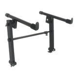 Maxbell Piano Keyboard Stand Second Tier Stacking Keyboards Iron Electric Piano Rack