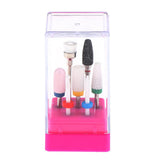 Maxbell Maxbell 7Pcs Ceramic Nail Drill Bits Polishing Head for Electric Nail Machine B